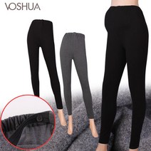 [보슈아]Gar WH111 임부기모레깅스9부 임산부레깅스 허리밴드조절