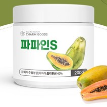 파파인 200g 파파야 효소 추출물 분말, 상세페이지 참조, 상세페이지 참조