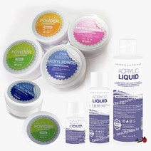 엔리안 아크릴 리퀴드 500ml 120ml 60ml 국가고시 아크릴파우더 15g/0.5oz 48g/1.7oz 한국네일협회 인증품, [아크릴파우더]클리어48g, 1개