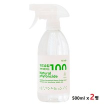 천연 피톤치드 편백수 100% 원액 테르펜 새집증후군 제거 셀프 탈취 살균 방향 편백나무 수액 스프레이 국내산, 1개