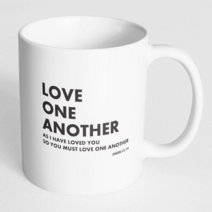 핸드팩토리 캘리 성경말씀 머그컵 99종, B40_요한복음 13:14(영문) 머그컵, B40_요한복음 13:14(영문) 머그컵