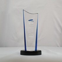 [한국아이디어사] KC-0001 크리스탈 상패 감사패 기념패 정년퇴직 근속패