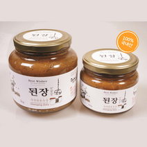 청정 땅끝 해남 3년숙성 명인 맛있는 전통 재래식 된장 국내산, 3kg, 1개