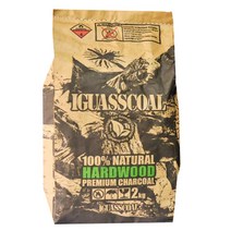 이과스콜 100% NATURAL HARDWOOD PREMIUM CHARCOAL 캠핑용 숯, 2kg, 4개