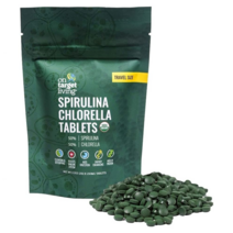 온타켓 스피루리나 클로렐라 타블렛 250정 On Target Living Spirulina Chlorella 250Tablets 250g 2.2oz Vegan, 상세내용참조, 없음, 정