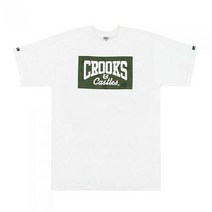 크룩스앤캐슬 GRID CAMO CORE LOGO TEE - WHT(1510730