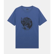 FJALLRAVEN 피엘라벤 남성 악틱 폭스 티셔츠 인디고 블루 87220/534