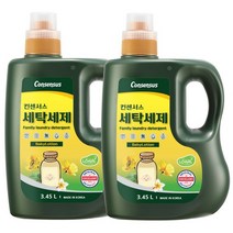 컨센서스 표준형 순한 세탁세제 3.45L x2개 [4가지향 중 택 1], 워터릴리 3.45L x2개, 상세설명 참조