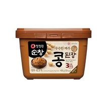 청정원 만능소스 순창 구수한 메주 콩된장 3단계 450g 얼큰한 국물요리 풍미 자취음식, 8개