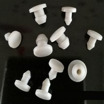 흰색 솔리드 실리콘 고무 캡 원추형 플러그 커버 스냅온 개스킷 블랭킹 엔드 씰 스토퍼 2.5mm 14mm, [30] 20mm, [04] White-100pcs