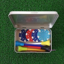 골프티 케이스 칩볼 마커 티포함 골프공 주머니 홀인원 버디 친구 용품, SPRf_골프티케이스 칩볼마커 티포함