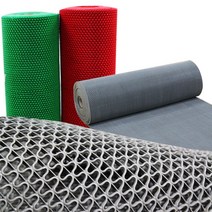 HNS 미끄럼방지매트 현관매트 바닥 롤 깔판 발판 매트, 90cmx6.5Tx50cm, 그린