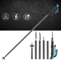 호신용 등산 스틱 폴 지팡이 트레킹 하이킹 여행 자기방어 다기능, B 폴길이 115cm