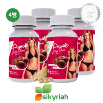 [4병] 시키리아 아구아헤 1000mg 100캡슐 효과 여성의 열매 Aguaje