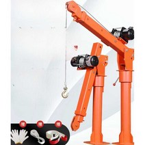 차량용크레인 호이스트 트럭 전동 리프트 운반기, 12v 500kg 강화형 대형 모터 (유선제어 + 리모