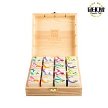 쌍계명차 큐브우드 16p 선물세트