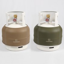 테르보 해바라기 가스통 워머 가스통 커버, 브라운