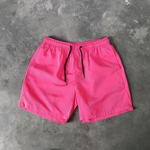 남녀공용 비비드 3부 파스텔 13컬러 스포츠 비치웨어 반바지 커플 남성 여성 수영장반바지