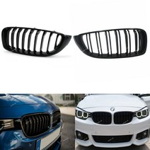 BMW 4시리즈 F32 F33 F36 M4 M퍼포먼스 M팩 M-Tech 그릴 키드니, 싱글