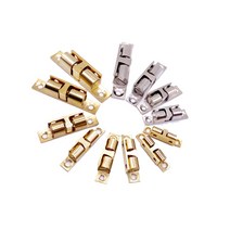 가구 볼 오프너 신발장 잠금 볼 래치 열림방지 개폐 장치 슬라이딩락, 골드60mm1P