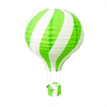 회오리열기구장식30cm 그린, 회오리열기구장식30cm(그린)