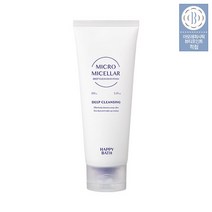 해피바스 마이크로미셀라 딥 클렌징 폼 150g, 1개