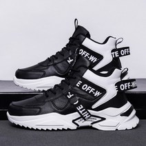 남성 여성 패션 하이탑 운동화 편안 여가 미끄럼방지 플랫폼 스니커즈