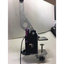 로지텍 레이싱 거치대 리니어 게임 핸드 브레이크 USB 플러그 앤 플레이 지원 G27G29T300FANATEC, 테이블 고정 지그(싱글 지그)