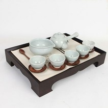 고백자 5인 교육용 다기세트 찻잔 유치원교육 교육용 어린이 p4d20, 본상품선택