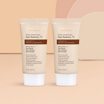 메이베나 73 선크림 선에센스 스킨케어 혼합자차 유기자차 무기자차 단백질 탄력 수분 SPF50+ PA++++ 2개