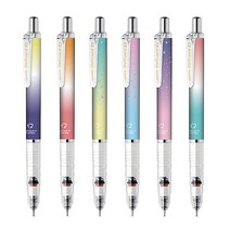 제브라 그라데이션 컬러 한정판 델가드샤프 0.5mm 라이트블루, 1개