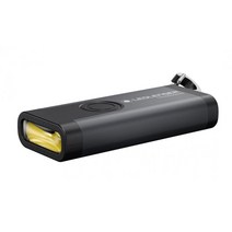 LED LENSER 레드랜서 K4R USB 충전용 미니 키홀더 후레쉬 한강사, 1개