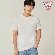 [게스진]게스 MN2K9003 남성 미니 GUESS 변형 자수 반팔 티셔츠