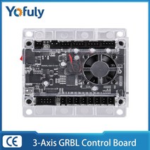 기타 도구 커팅 절삭 툴 3축 CNC 조각 기계 제어 보드 grbl 1.1f USB 포트 3018 프로 레이저 목공용 오프, [03] Board and Controller