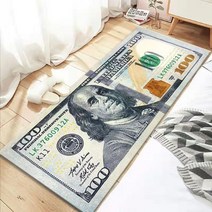 페르시안 터키 러그 카페트 양탄자 복도 입구 현관 매트 달러 돈 패턴 거실 바닥 홈