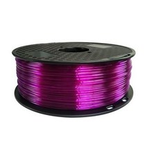 탄성 유연한 TPU 3D 프린터 필라멘트 1.75mm 95A 고무 소재 1kg/롤 플렉스 3D 펜 인쇄용 레드 블랙 블루 필, Transparent purple_CHINA, 08 Transparent purple, 상세 설명 참조7
