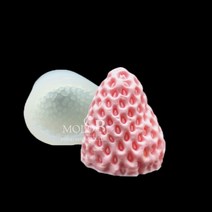 몰드비 킹스베리 왕딸기 길쭉 실리콘 수제 몰드, 단품