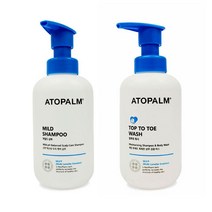 아토팜 아기 마일드샴푸/ 탑투토워시(샴푸 겸용 바스) 20221010EA, 쿠팡 탑투워시300ml, 쿠팡 본상품선택