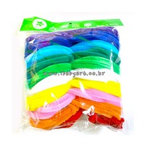 굵은모루 10색 만들기재료