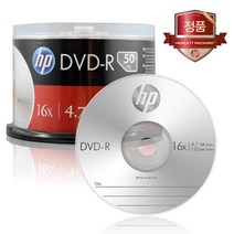 HP DVD-R 4.7GB 16배속 50장케이크 공DVD