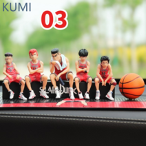 ilikemall 슬램덩크 차량용 피규어 자동차전화번호판 주차번호판, 1set, 03