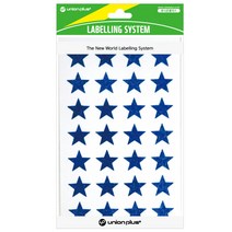 유니온플러스 unionplus 별스티커홀로그램(315-6/청색) UL-315-6BL 17x17mm 1개