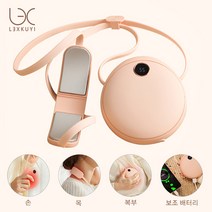 LEXKUYI [ *신상출시 한정할인* ] 4 in 1 휴대용 다면 발열 충전식 손난로 고속충전 보조배터리 10000mAh + 2단 온도 조절 가능, 핑크