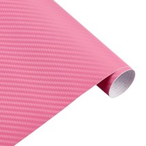 30cm x 127cm 3D 탄소 섬유 비닐 자동차 랩 시트 롤 필름 스티커 및 데칼 바이크 오토바이 스타일링 액세서리, [10] 분홍색
