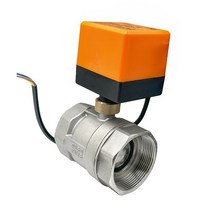 솔밸브 멀티조인트 유압 에어 공압 솔레노이드 스테인리스 스틸 전동 볼 밸브 12 34 1 114 2 양방향 220v 12v 24v 3와이어 제어 물용 전기, 14.DN15  24VDCCR03