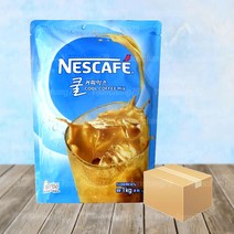 네스카페 쿨 커피믹스 1kg x 12개/아이스 자판기용