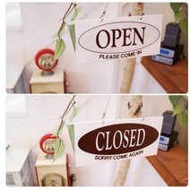 옷가게 간판 영업중 간판 오픈 클로즈 간판 open closed, 3번
