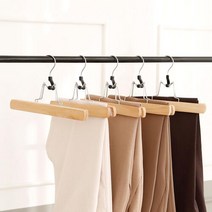 아트박스/홈앤하우스 원목 바지걸이 10P, 본품, 옵션선택