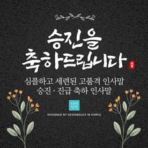 [바로제작] 승진 축하메세지 승진 축하 인사말 승진 축하장 승진 축하 문구 승진 축하 메세지 모바일 문자 메세지(블랙), 6 프로모션