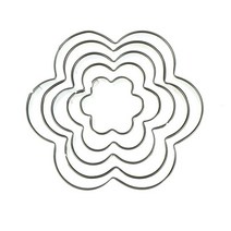 도예도구 도자기도예도구 세라믹도예도구스테인레스 스틸 라운드 폴리머 클레이 커터 금형 3/5 개 도자기, 11 as pic